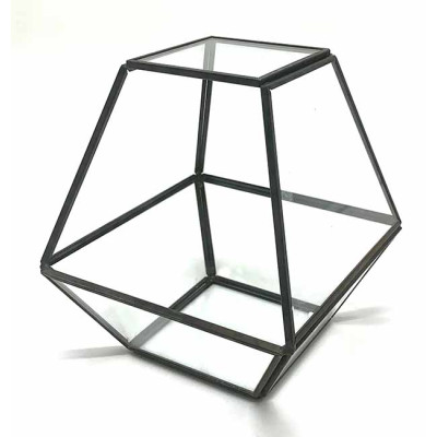 ΓΥΑΛΙΝΟ ΔΙΑΚΟΣΜΗΤΙΚΟ ΤΕΤΡΑΓΩΝΟ ΜΑΥΡΟ