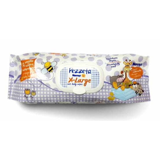 ΠΕΤΣΕΤΑ ΥΓΡΟΜΑΝΤΗΛΟ ΜΕ CALENDULA  NANNYS X-Large ΣΕΤ 50 ΤΕΜΑΧΙΩΝ