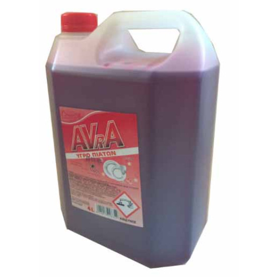 Υγρό Πιάτων Βατόμουρο 4 Λίτρα AVRA