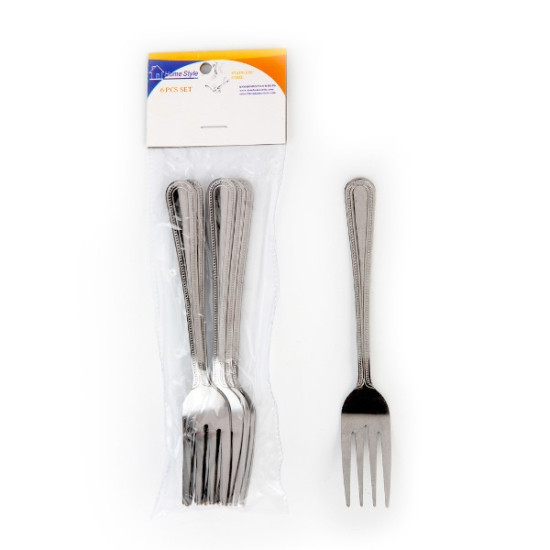 ΠΗΡΟΥΝΙ ΦΑΓΗΤΟΥ IOS INOX ΣΕΤ 6 ΤΕΜΑΧΙΩΝ (Β015)