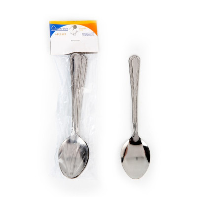 ΚΟΥΤΑΛΙ ΓΛΥΚΟΥ IOS INOX ΣΕΤ 6 ΤΕΜΑΧΙΩΝ (Β015)