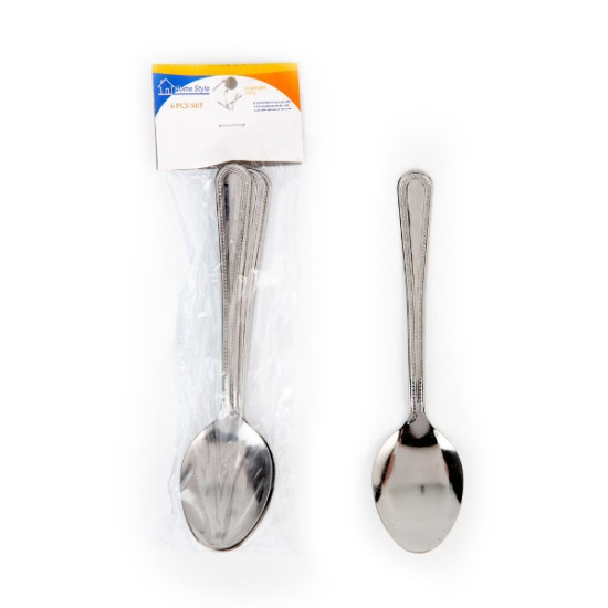 ΚΟΥΤΑΛΙ ΓΛΥΚΟΥ IOS INOX ΣΕΤ 6 ΤΕΜΑΧΙΩΝ (Β015)