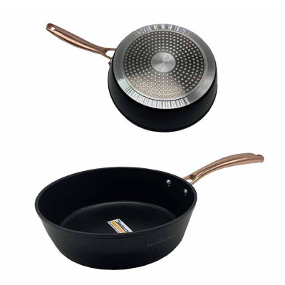 ΤΗΓΑΝΙ ΒΑΘΥ ΑΝΤΙΚΟΛΛΗΤΙΚΟ HARPER Νο28 ΜΕ ΜΕΤΑΛΛΙΚΗ ΛΑΒΗ