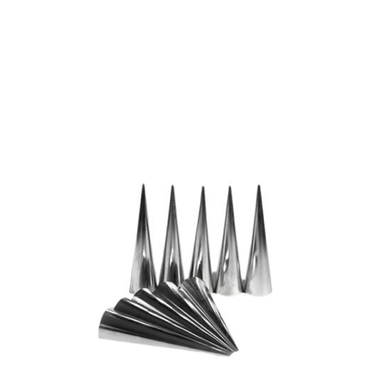 ΧΩΝΑΚΙΑ ΜΕΤΑΛΛΙΚΑ 14cm ΣΕΤ 10 ΤΕΜΑΧΙΩΝ