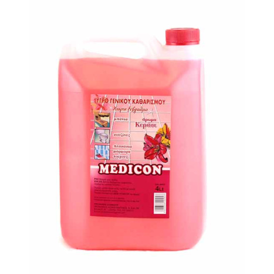 ΥΓΡΟ ΚΑΘΑΡΙΣΜΟΥ ΓΕΝΙΚΗΣ ΧΡΗΣΗΣ 4lt ΚΕΡΑΣΙ MEDICON