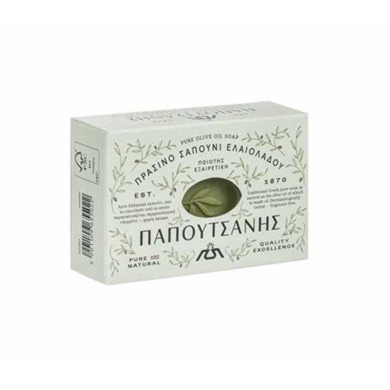 ΣΑΠΟΥΝΙ ΠΡΑΣΙΝΟ ΑΓΝΟ ΑΠΟ ΕΛΑΙΟΛΑΔΟ 125gr