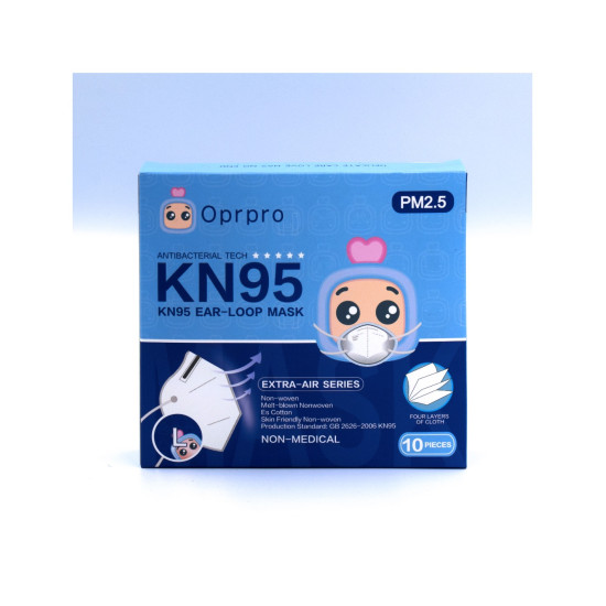 ΜΑΣΚΑ ΠΡΟΣΤΑΣΙΑΣ ΛΕΥΚΗ KN95