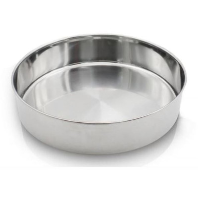 ΤΑΨΙ ΣΤΡΟΓΓΥΛΟ INOX ΒΑΡΥ 18/10 No 29