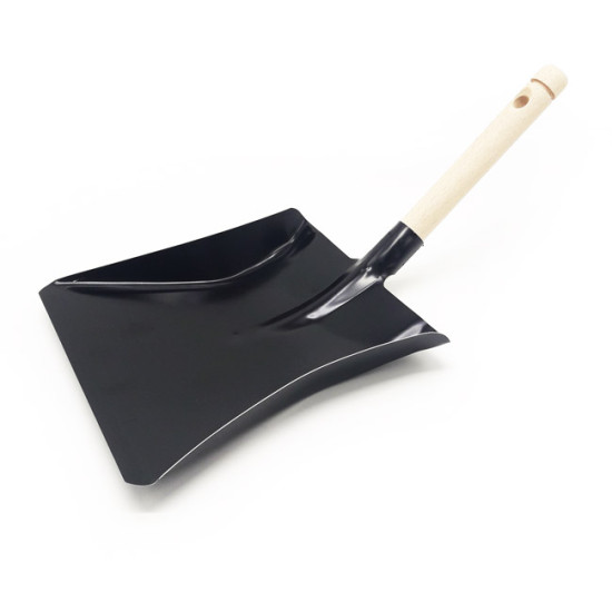 ΦΑΡΑΣΙ ΜΕΤΑΛΛΙΚΟ ΜΑΥΡΟ ΜΕ ΞΥΛΙΝΗ ΛΑΒΗ