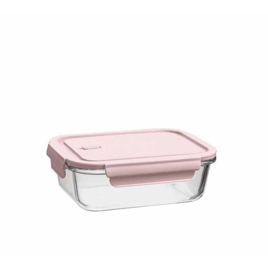 ΦΑΓΗΤΟΔΟΧΕΙΟ ΜΕ ΚΛΙΠΣ ΟΡΘΟΓΩΝΙΟ ΠΥΡΙΜΑΧΟ 640ml