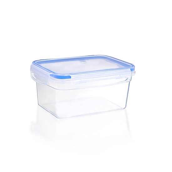 ΦΑΓΗΤΟΔΟΧΕΙΟ ΟΡΘΟΓΩΝΙΟ ΜΕ ΚΛΙΠΣ ΚΑΙ ΣΙΛΙΚΟΝΗ ΣΤΟ ΚΟΥΜΠΩΜΑ 2,2lt