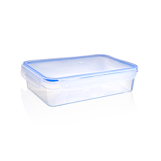 ΦΑΓΗΤΟΔΟΧΕΙΟ ΟΡΘΟΓΩΝΙΟ ΜΕ ΚΛΙΠΣ ΚΑΙ ΣΙΛΙΚΟΝΗ ΣΤΟ ΚΟΥΜΠΩΜΑ 2.8lt