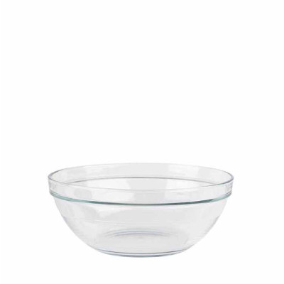 ΣΑΛΑΤΙΕΡΑ ΓΥΑΛΙΝΗ LYS 23cm ΣΤΟΙΒΑΖΟΜΕΝΗ