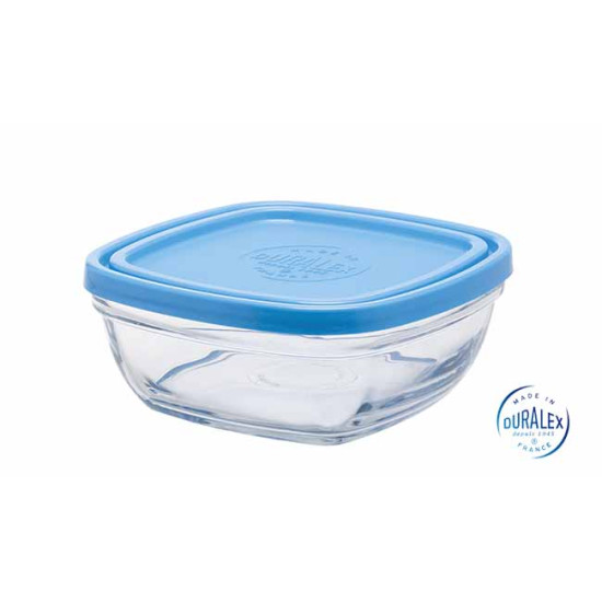 ΦΑΓΗΤΟΔΟΧΕΙΟ ΤΕΤΡΑΓΩΝΟ ΥΨΗΛΗΣ ΑΝΤΟΧΗΣ 17cm x 17cm, 1150ml