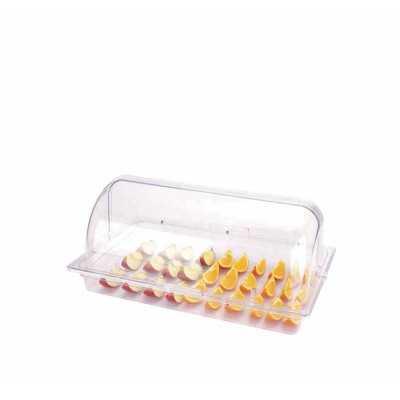 ΔΙΣΚΟΣ ΠΛΑΣΤΙΚΟΣ ΔΙΑΦΑΝΟΣ ΟΡΘΟΓΩΝΙΟΣ ΓΙΑ ΒΙΤΡΙΝΑ ΚΡΥΩΝ ROLL TOP