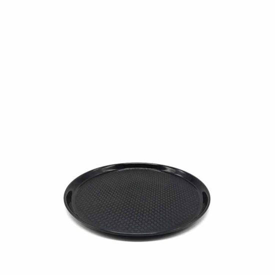 ΔΙΣΚΟΣ ΣΕΡΒΙΡΙΣΜΑΤΟΣ ΑΝΤΙΟΛΙΣΘΗΤΙΚΟΣ ΣΤΡΟΓΓΥΛΟΣ ΜΑΥΡΟΣ 35cm