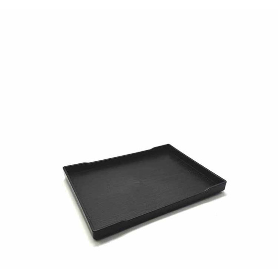 ΔΙΣΚΟΣ ΠΛΑΣΤΙΚΟΣ ΠΑΡΟΥΣΙΑΣΗΣ ΟΡΘΟΓΩΝΙΟΣ ΜΑΥΡΟΣ 40cm x 28.5cm