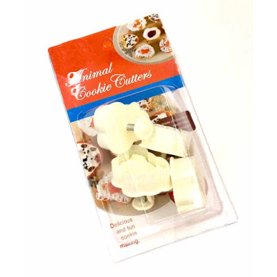 ΚΟΥΠΑΤ ΠΛΑΣΤΙΚΑ ΣΕΤ 4 ΤΕΜΑΧΙΩΝ ΜΕ ΠΙΕΣΤΗΡΑ (ΖΩΑΚΙΑ)