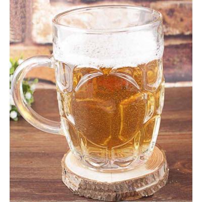 ΠΟΤΗΡΙ ΜΠΥΡΑΣ ΜΕ ΧΕΡΙ ΟΒΑΛ 650ml