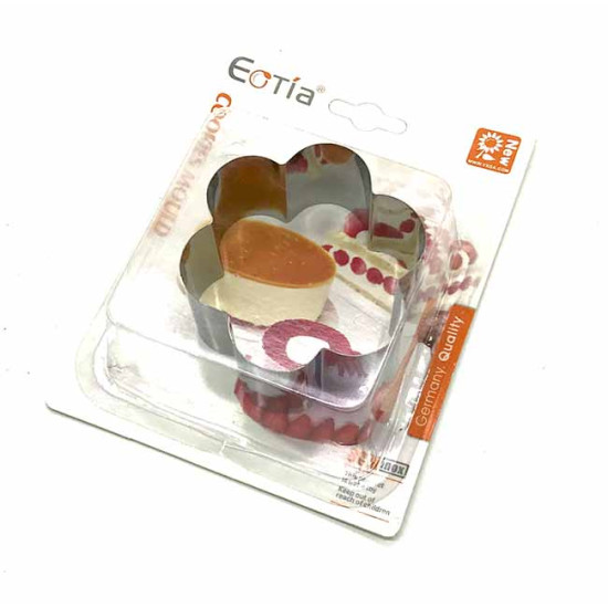 ΦΟΡΜΑ - ΤΣΕΡΚΙ ΑΤΟΜΙΚΟ INOX ΛΟΥΛΟΥΔΙ 7,7cm