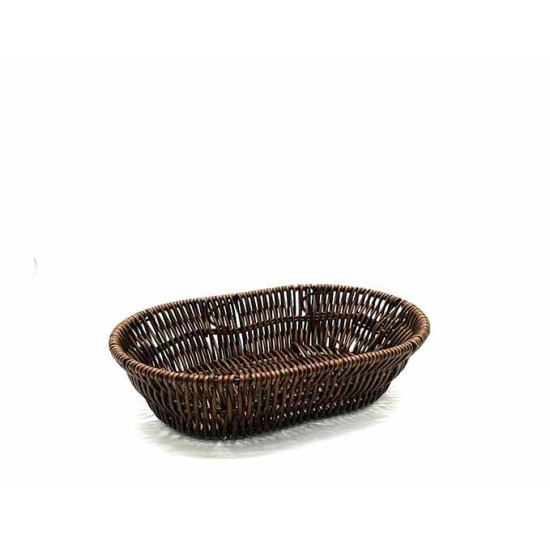 ΚΑΛΑΘΙ ΟΒΑΛ ΕΝΙΣΧΥΜΕΝΟ RATTAN 25cm x 17cm x 7cm